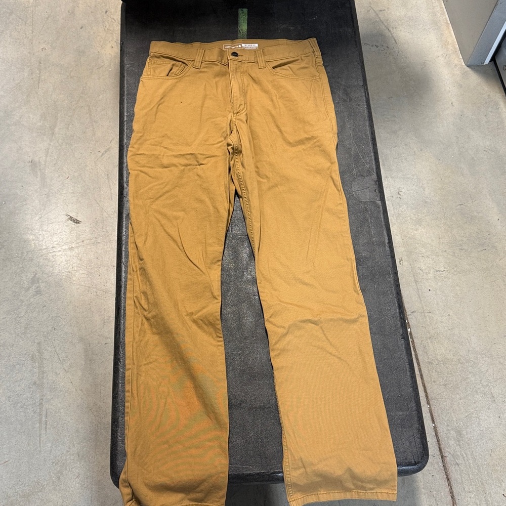 Carhartt Men's Tan Rugged Flex Pants